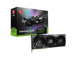 Видеокарта GeForce RTX 4060 Ti, 16Gb GDDR6 128bit, MSI RTX 4060 Ti GAMING SLIM 16G, RTL