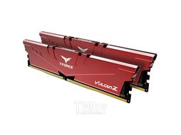 Оперативная память 16Gb Team T-Force Vulcan Z Red TLZRD416G3200HC16CDC01, DDR IV, PC-25600, 3200MHz, kit 2x8Gb