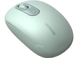 Мышь компьютерная беспроводная UGREEN 2.4G Portable Wireless Mouse MU105 Celadon Green (90672)