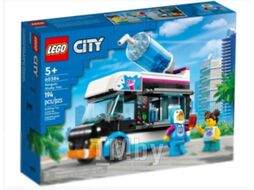 Конструктор LEGO City Фургон для шейков Пингвин (60384) (материал: пластик, рекомендуемый возраст от 5 лет, 194 детали)