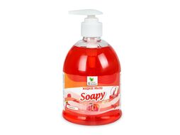 Жидкое мыло "Soapy" Light "Грейпфрут" с дозатором 500 мл. Clean&Green CG8243