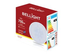 Лампа светодиодная GX53 9Вт 3000К LED Bellight