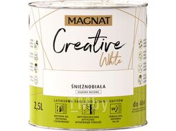 Краска интерьерная MAGNAT Creative White 2,5 л