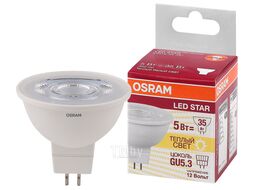 Лампа светодиодная MR16 5Вт GU5.3 3000К 12В 4058075481282 LED OSRAM