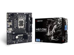 Материнская плата Biostar H610MH D5, LGA1700, (VGA, HDMI), 2xDDR V, mATX