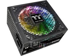 Блок питания 850Вт, Thermaltake Toughpower iRGB PLUS Platinum TPI-850DH3FCP (PS-TPI-0850F2FDPE-1), 80 Plus Platinum, APFC, ATX