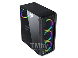 Корпус Powercase Mistral X4 Mesh LED Black CMIXB-L4, без БП, ATX