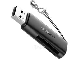 Картридер UGREEN USB 3.0 Multifunction Card Reader For TF/SD CM264 (Black) 60722