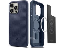 Чехол Spigen Mag Armor для iPhone 15 Pro Max Blue (ACS06598)