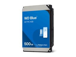 Жесткий диск WD SATA-III 4TB WD40EZAX Desktop Blue (5400rpm) 256Mb 3.5"