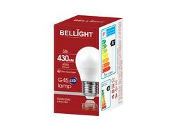 Лампа светодиодная G45 5Вт Е27 4000К LED Bellight