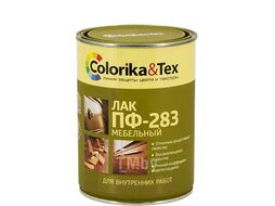 Лак ПФ-283 мебельный Colorika Tex 0,8 л