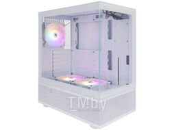 Корпус 1STPLAYER Miku Mi7-A White Mi7-WH-2F1R-W-1F1-W, без БП, ATX