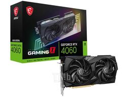 Видеокарта GeForce RTX 4060, 8Gb GDDR6 128bit, MSI RTX 4060 GAMING X 8G, RTL