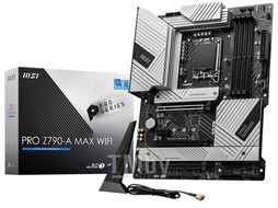 Материнская плата MSI PRO Z790-A MAX WIFI, LGA1700, (HDMI, DP), 4xDDR V, ATX