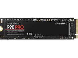 Диск SSD 1Tb Samsung 990 Pro MZ-V9P1T0BW, (7450/6900), NVMe M.2