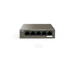 Коммутатор 5PORT 1000M 4POE Tenda TEG1105P-4-63W