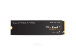 Твердотельный накопитель Western Digital WD_Black SN850X 4TB, M.2 2280, NVMe, PCIe 4.0x4