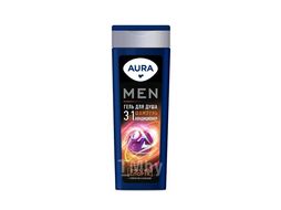 Гель для душа AURA Men 3в1 Энергия Спорта 380мл