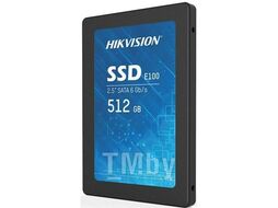 Диск SSD 512Gb Hikvision E100 HS-SSD-E100/512G, 2.5", (550/480), SATA III