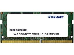 Оперативная память для ноутбука 16Gb Patriot Signature PSD416G26662S, SODIMM DDR IV, PC-21300, 2666MHz