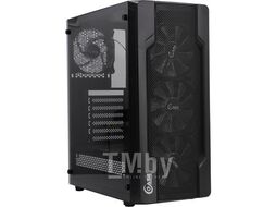 Корпус Powercase Mistral X4 Mesh Black CMIXB-F4, без БП, ATX