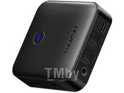 Блютуз аудио ресивер + трансмиттер UGREEN Bluetooth Transmitter/Receiver Aptx HD 5.0 (LY) (3.5 + optical fiber) CM144 (Black) 70158