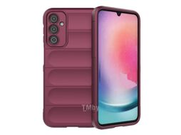 Чехол Hurtel Magic Shield для Samsung Galaxy A24 4G Cover Burgundy