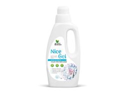 Гель для стирки "Nice Gel" для белого белья (концентрат) 1000 мл. (ПЭНД) Clean&Green CG8294