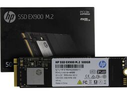 Диск SSD 500Gb HP EX900 2YY44AA, (2100/1500), NVMe M.2