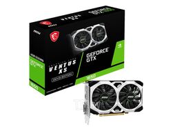 Видеокарта GeForce GTX 1650, 4Gb GDDR6 128bit, MSI GTX 1650 D6 VENTUS XS OCV3, RTL