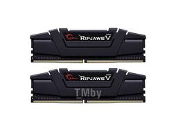 Оперативная память 32Gb G.Skill Ripjaws V Black F4-4000C18D-32GVK, DDR IV, PC-32000, 4000MHz, kit 2x16Gb