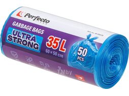 Пакеты для мусора, Ultra strong, 35 л, 50 шт., PERFECTO LINEA