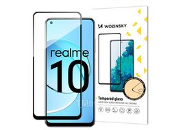 Защитное стекло Wozinsky Full Glue для Realme 10 Вlack