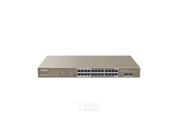 Коммутатор 24PORT 4POE Tenda TEG1126P-24-410W