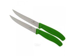 Набор ножей кухон. Victorinox Swiss Classic 6.7936.12L4B компл.: 2шт салатовый блистер