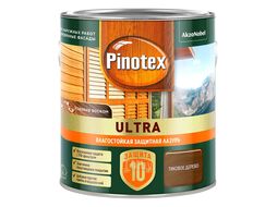 Лазурь влагостойкая Pinotex Ultra Тиковое дерево 2,5л