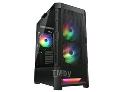 Корпус Cougar Airface RGB Black CGR-5ZD1B-AIR-RGB (385ZD10.0004), без БП, ATX