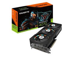 Видеокарта GeForce RTX 4070, 12Gb GDDR6X 192bit, Gigabyte GV-N4070GAMING-12GD, RTL