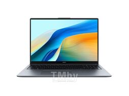 Ноутбук Huawei MateBook D16 2024 MCLG-X (53013WXB), 16" IPS, Core i7 13700H/ 16Gb/ 1TbSSD/ W11/ Gray