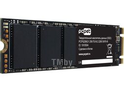 Диск SSD 256Gb PC Pet PCPS256G1 OEM, (500/420), SATA M.2