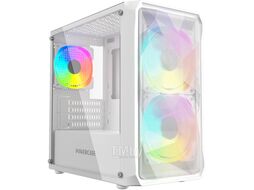 Корпус Powercase Mistral Micro A3W ARGB CMMAW-A3, без БП, mATX