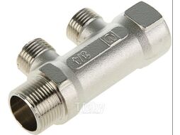 Коллектор резьбовой FM 3/4",1/2"х2 Aqualink