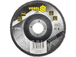 Диск лепестковый D115 P60 Vorel 7975