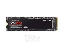 SSD накопитель 4Tb Samsung 990 Pro MZ-V9P4T0BW, (7450/6900), NVMe M.2