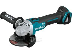 Аккум. углошлифмашина MAKITA LXT DGA 504 RT в чем. (18.0 В, 1 акк., 5.0 А/ч, Li-Ion, диск 125х22.0 мм, вибро, ЗУ)