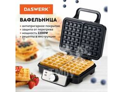 Вафельница DASWERK WM-6 (455653)