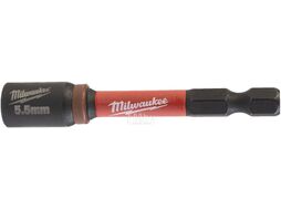 Насадка торцевая Milwaukee Shockwave 1/4" Hex-5.5ммx65мм (4932492434)