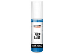 Краски для текстиля "Fabric paint" синий, 20 мл, банка Pentart 44345