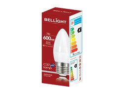 Лампа светодиодная С37 7Вт Е27 4000К LED Bellight